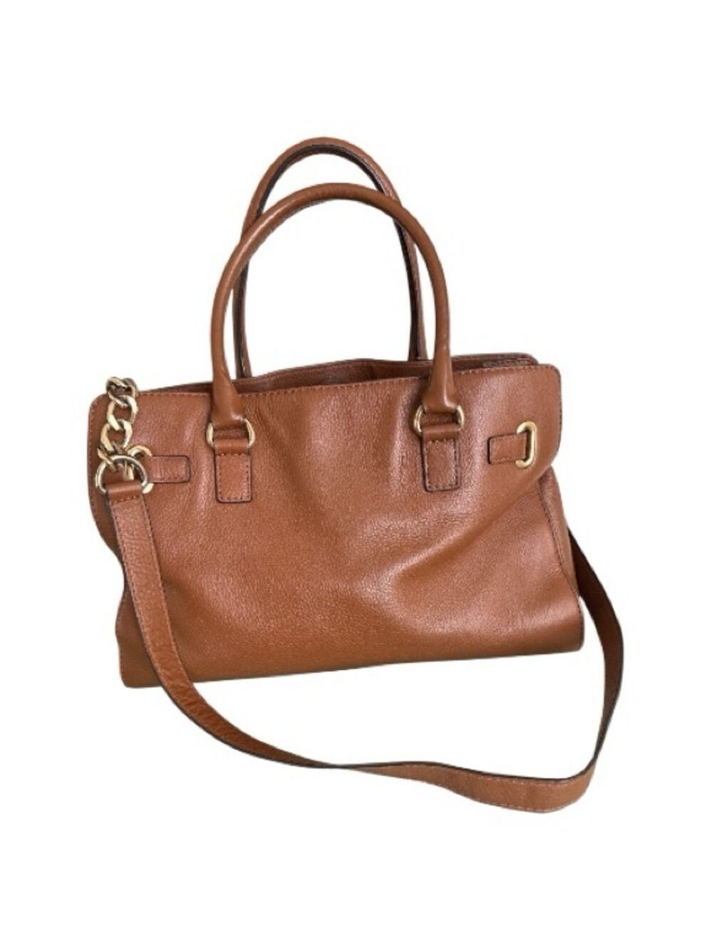 Michael Kors Hamilton Large East West Pebbled Leather Tote Shoulder Bag - Picture 2 of 10